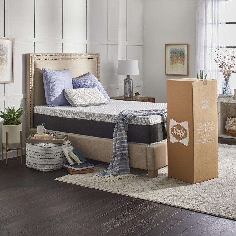 Sealy Cool + Clean 12" Medium Hybrid Mattress & Reviews Wayfair